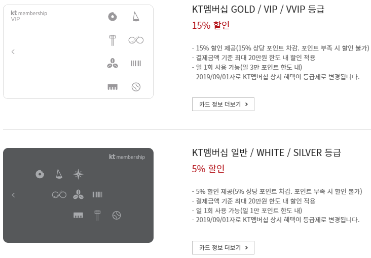 아웃백 할인 통신사 카드